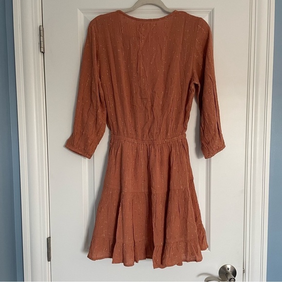 New! L*space stay golden keyhole front mini Dress nwt 18352 - Picture 8 of 15